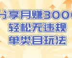 淘宝无货源店群无违规单类目玩法,轻松月赚300(视频教程)售价1380元-第一资源库