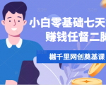樾千里网创奠基课,小白零基础七天打通赚钱任督二脉-第一资源库