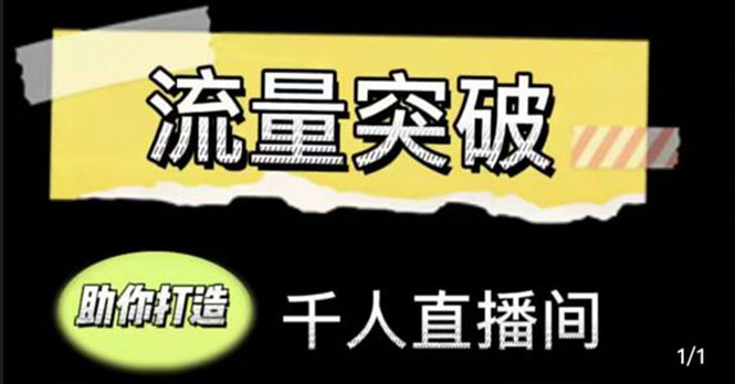 直播运营实战视频课,助你打造千人直播间(14节视频课)-第一资源库