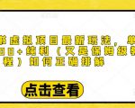 小红书虚拟项目最新玩法,单天1000+纯利(又是保姆级教程文档)-第一资源库