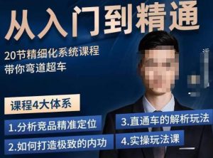 龙一·从入门到精通拼多多运营系列课,0-100的运营实操技巧,精细化系列课程带你弯道超车-第一资源库