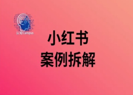 小红书案例拆解,深度解读小红书40万粉-第一资源库