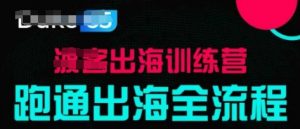 出海训练营基础课,跑通出海全流程,实战案例拆解-第一资源库