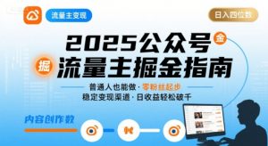 公众号流量主变现项目2025,普通人也能通过这个项目日入四位数-第一资源库