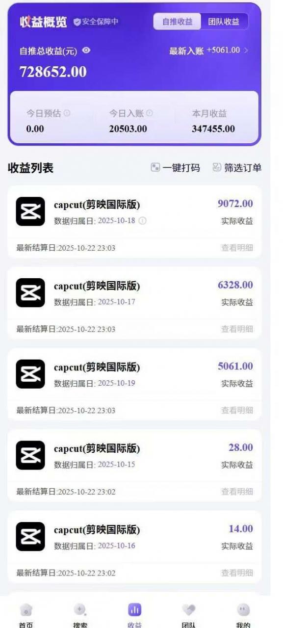 2025风口TK剪映capcut拉新项目,极限高客单,市场空白,2025下半年真正的蓝海项目-第一资源库